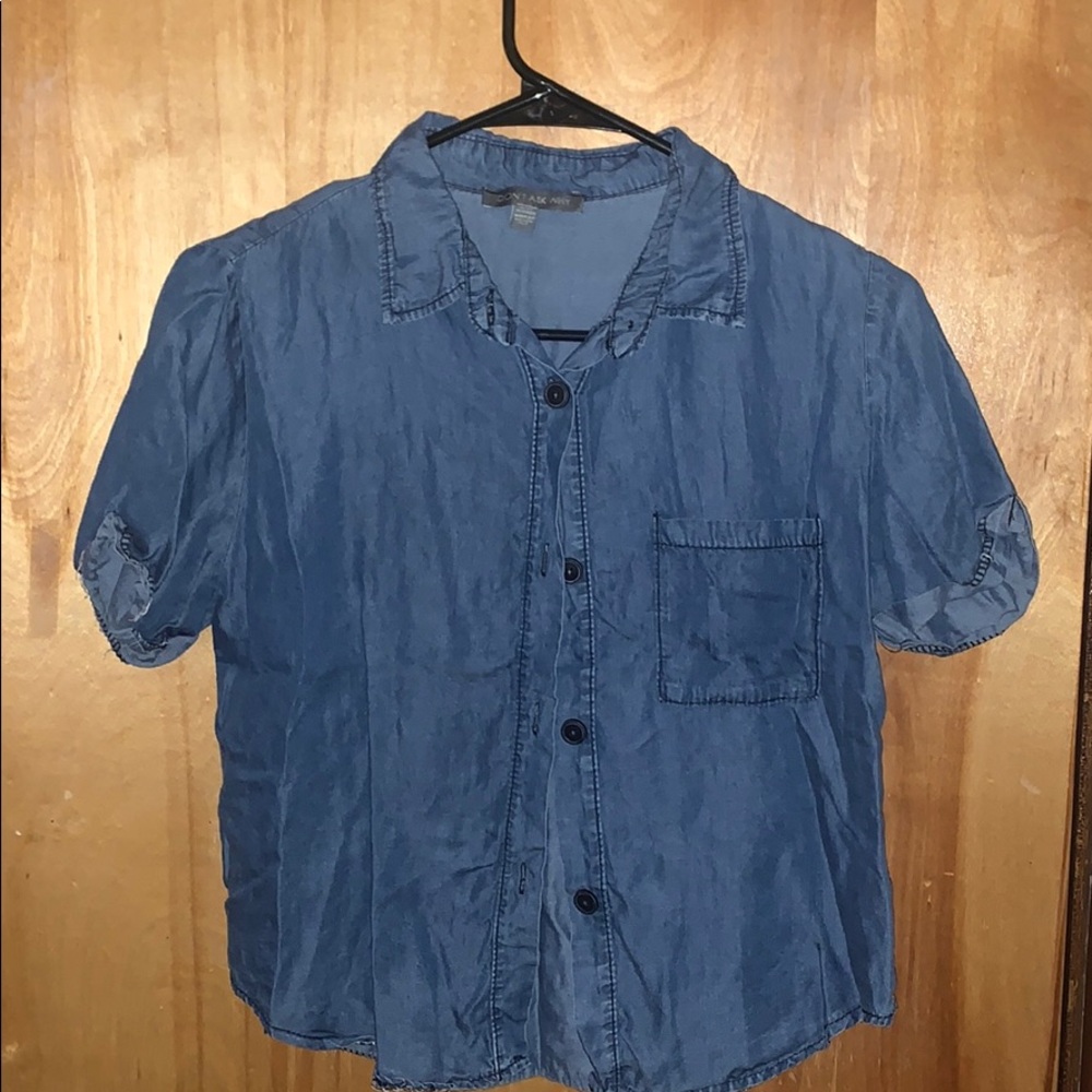 Denim Style Blouse